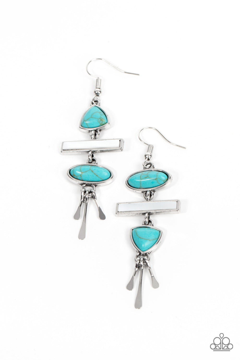 Adventurously Artisan - Blue Earring