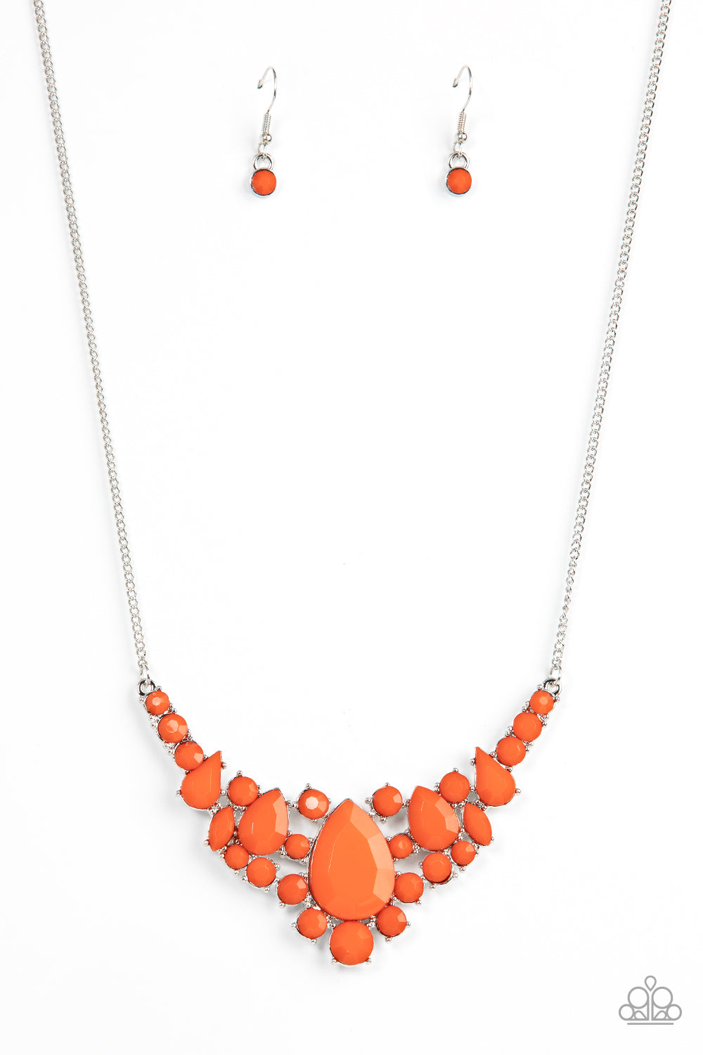 Bali Ballroom - Orange Necklace