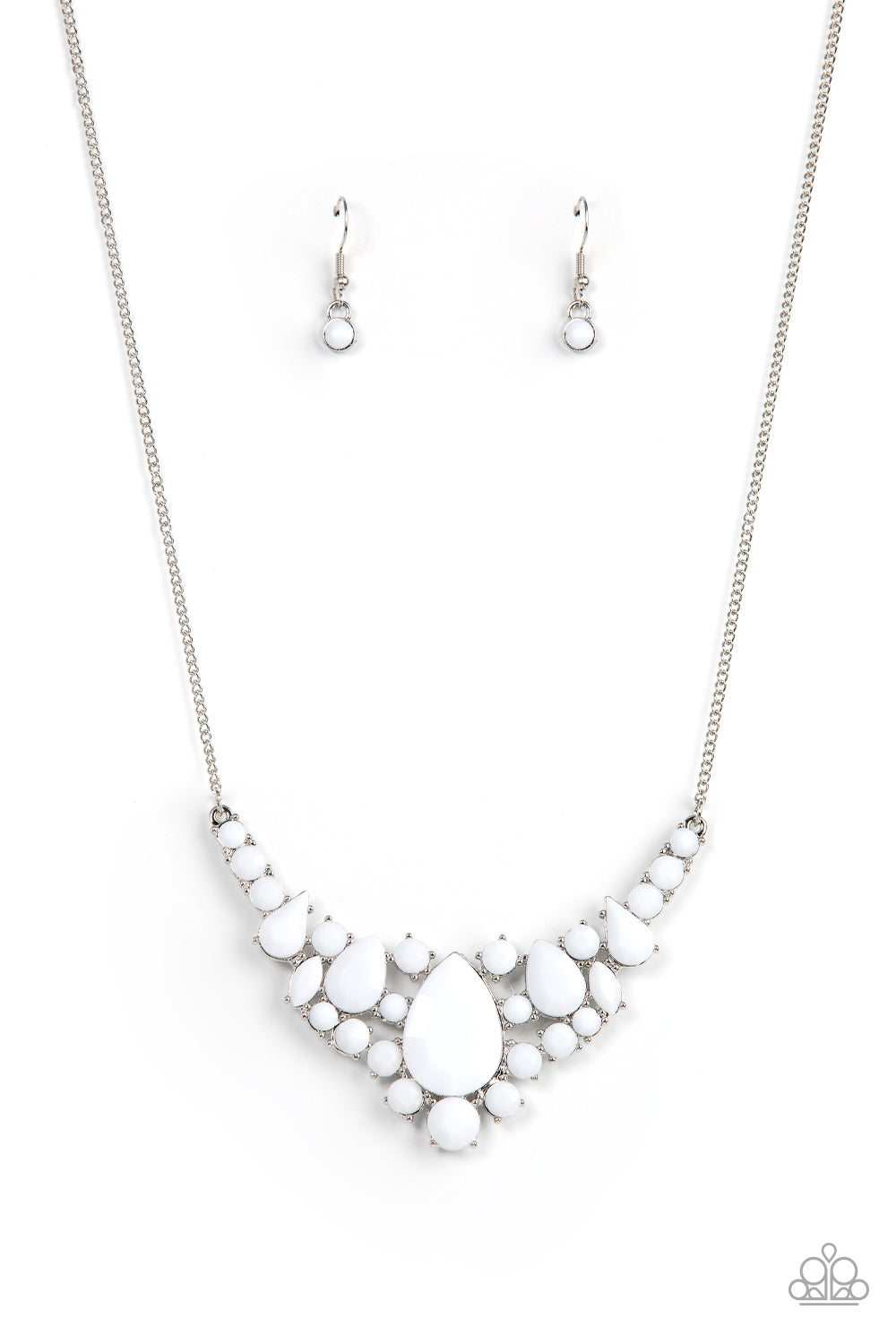 Bali Ballroom - White Necklace