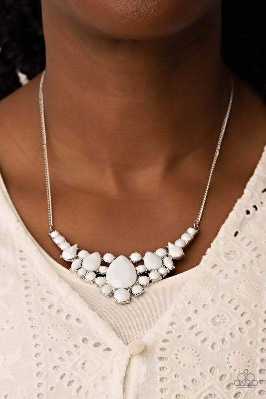 Bali Ballroom - White Necklace