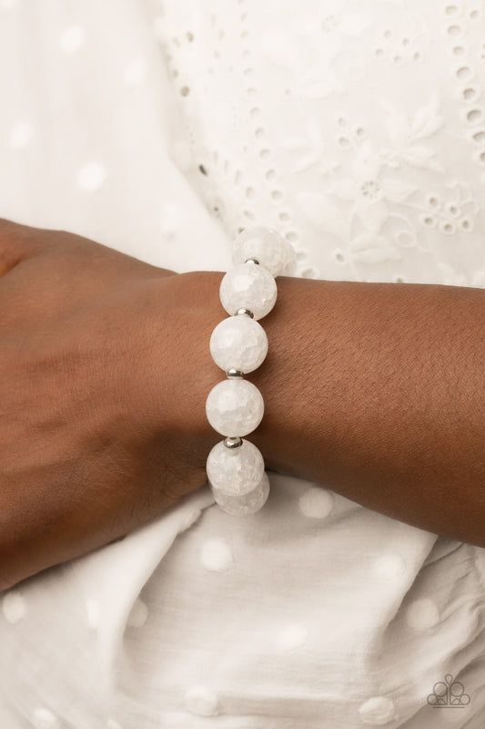 Arctic Affluence - White Bracelet