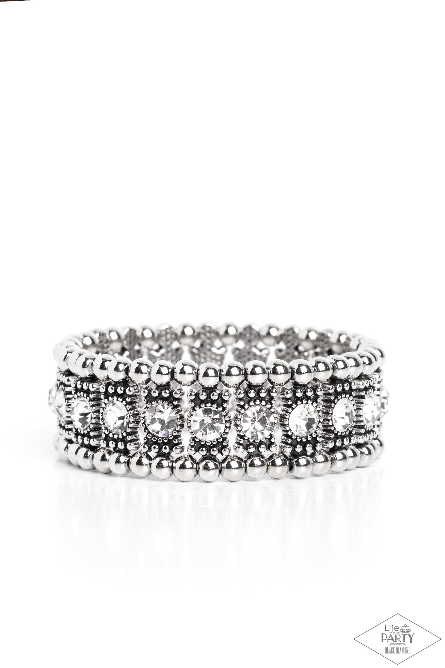 Ritzy Reboot - White Bracelet