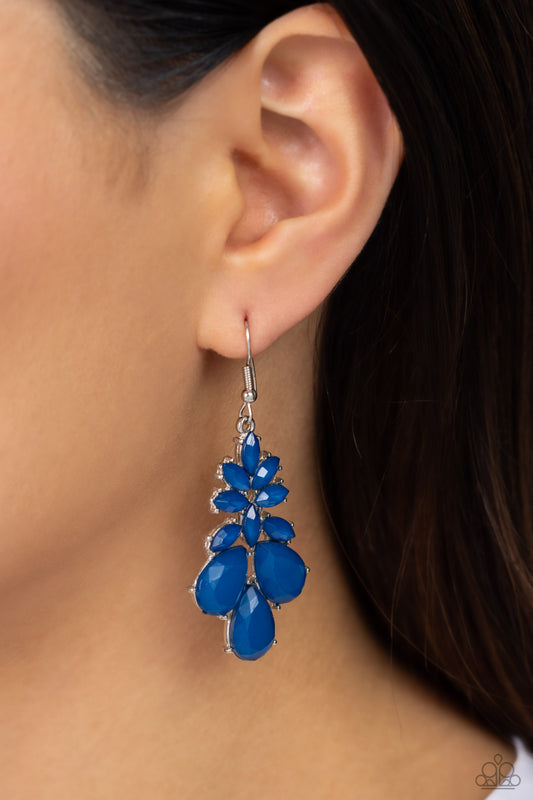 Fashionista Fiesta - Blue Earring