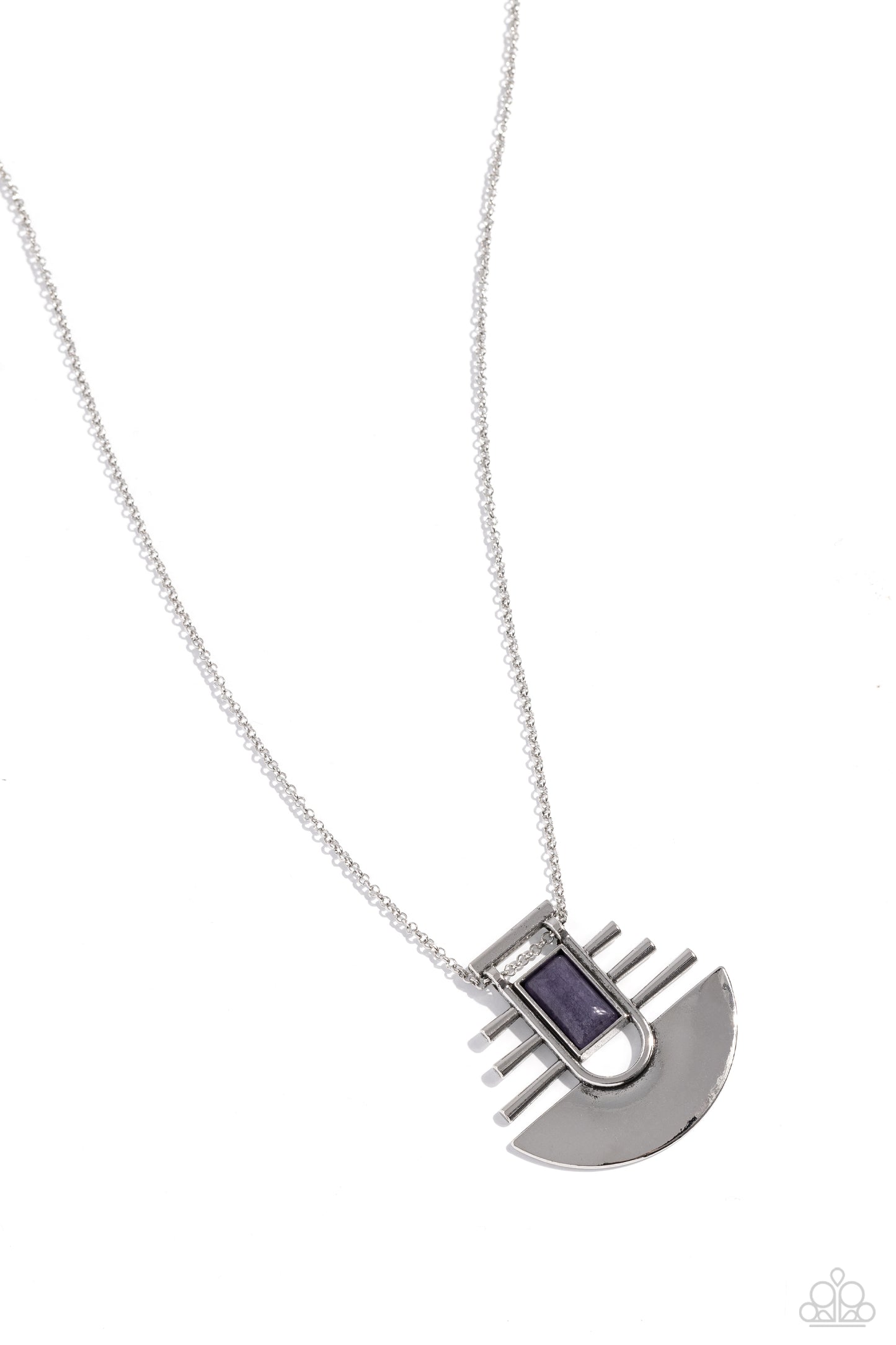 Soulful Serenity - Purple Necklace