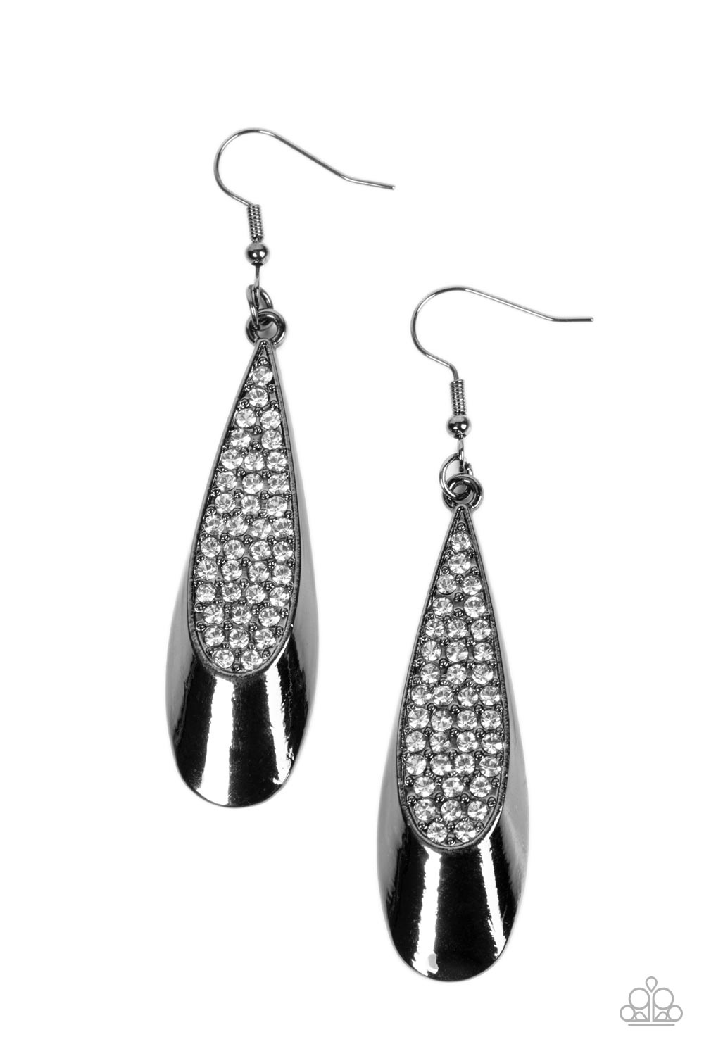 Prismatically Persuasive - Black Earring