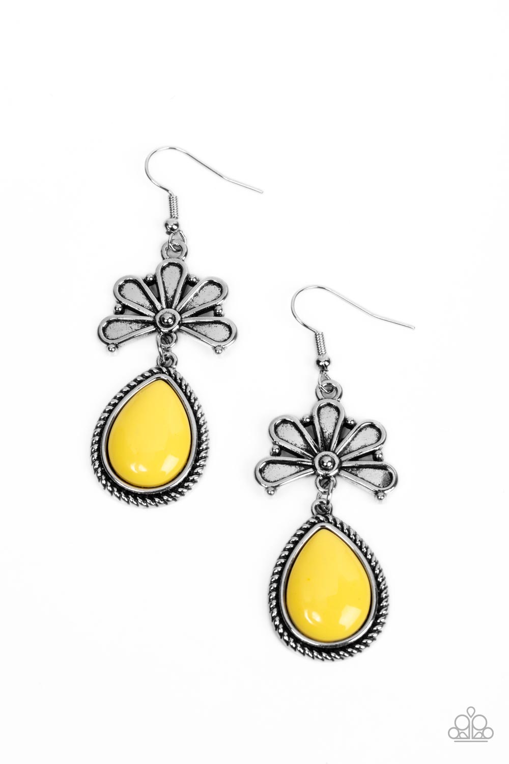 Brightly Blooming - Yellow Earring