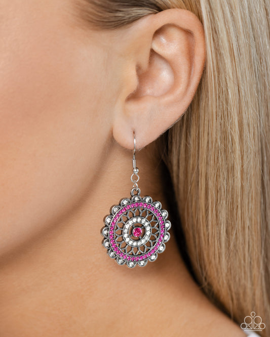 Twinkly Translation - Pink Earring