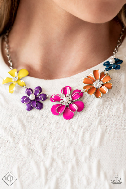 Floral Reverie - Multi Necklace - Fashion Fix - September 2022