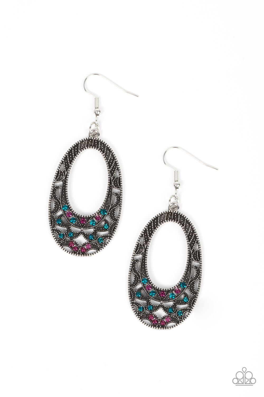 Colorfully Moon Child - Multi Earring