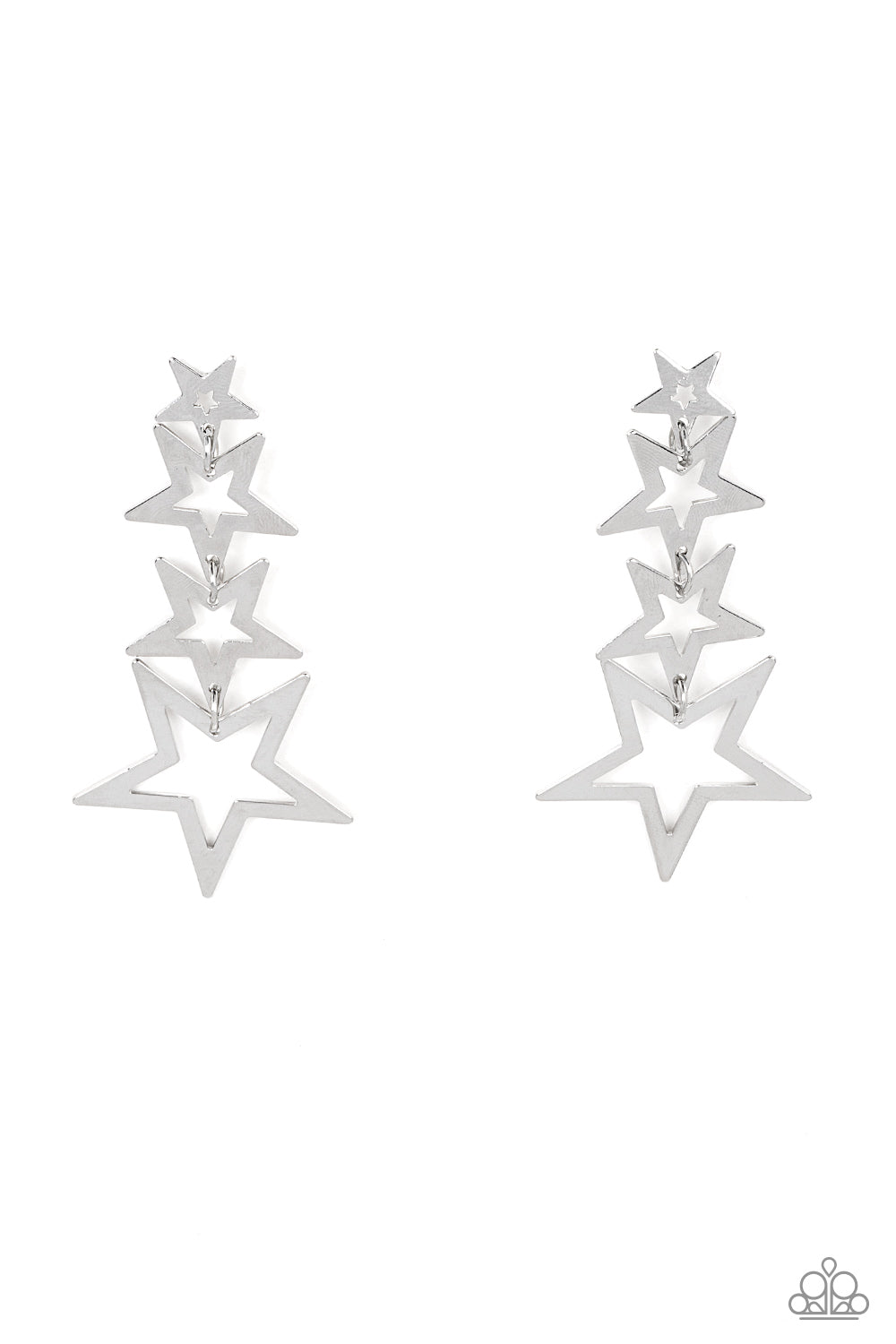 Superstar Crescendo - Silver Earring