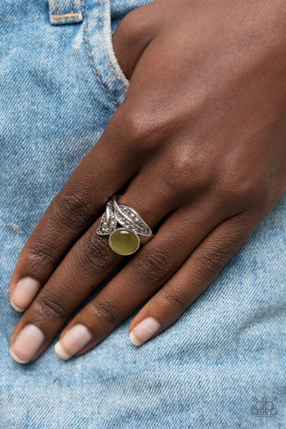 Cat’s Eye Candy - Green Ring