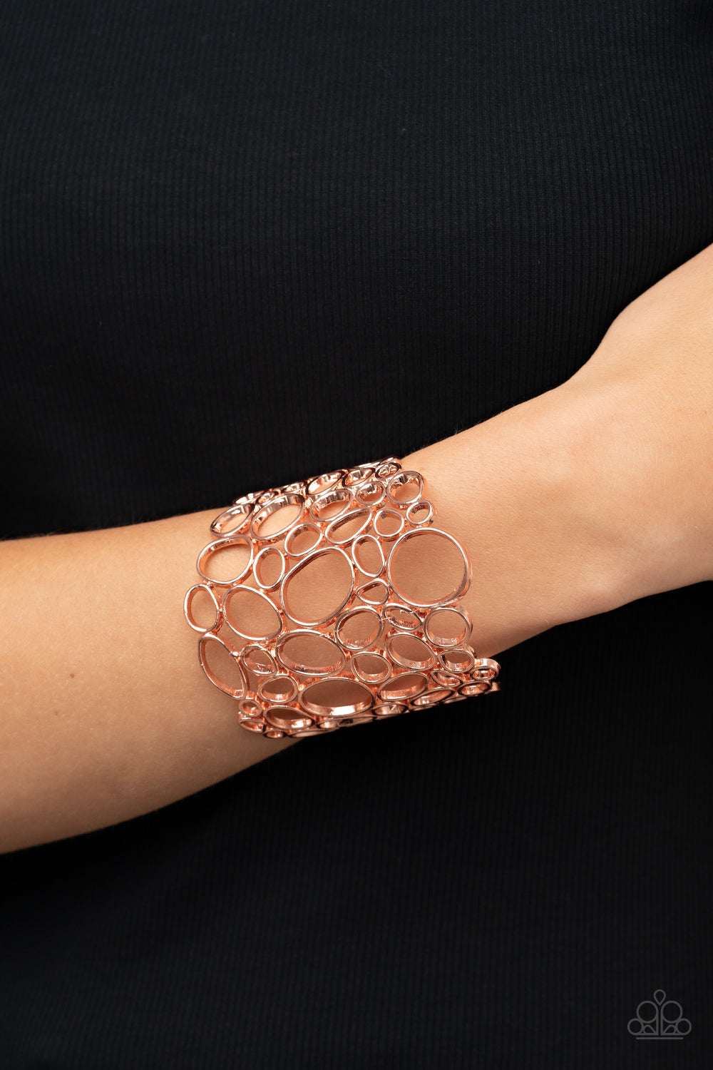 All Turned Around - Copper Bracelet