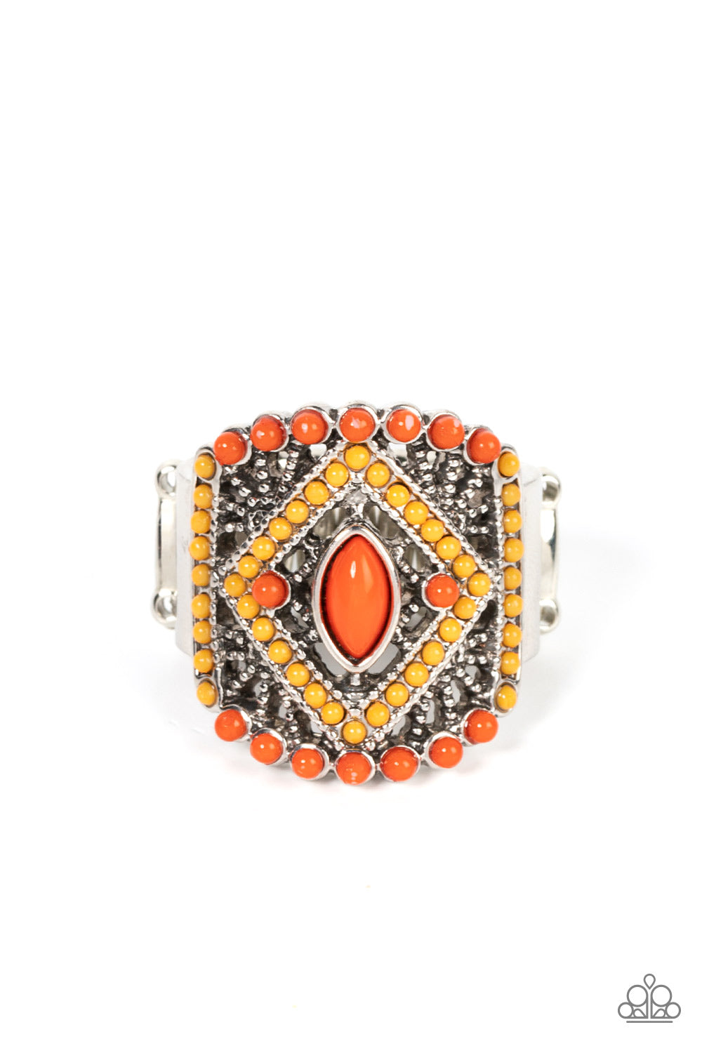 Amplified Aztec - Orange Ring