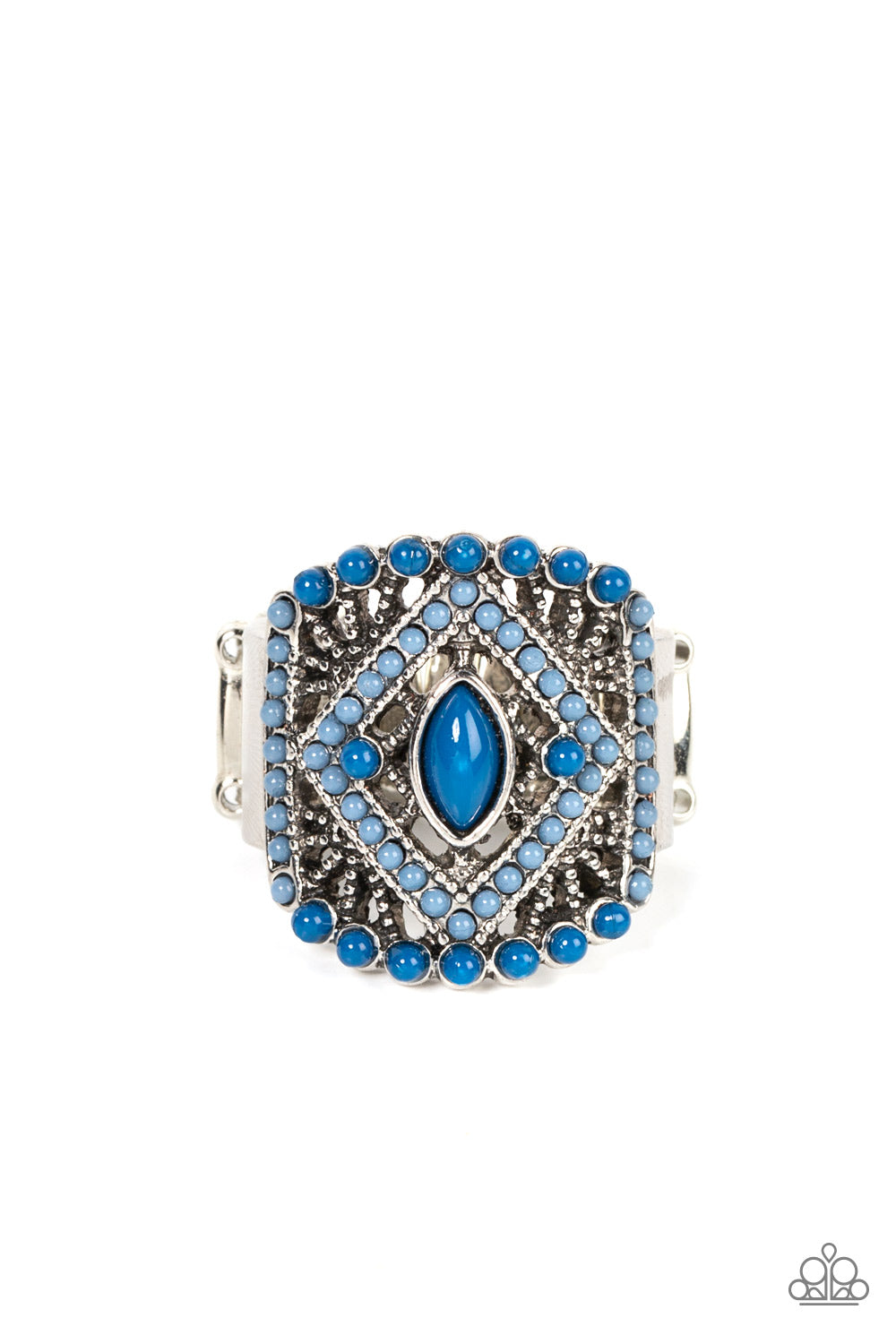 Amplified Aztec - Blue Ring