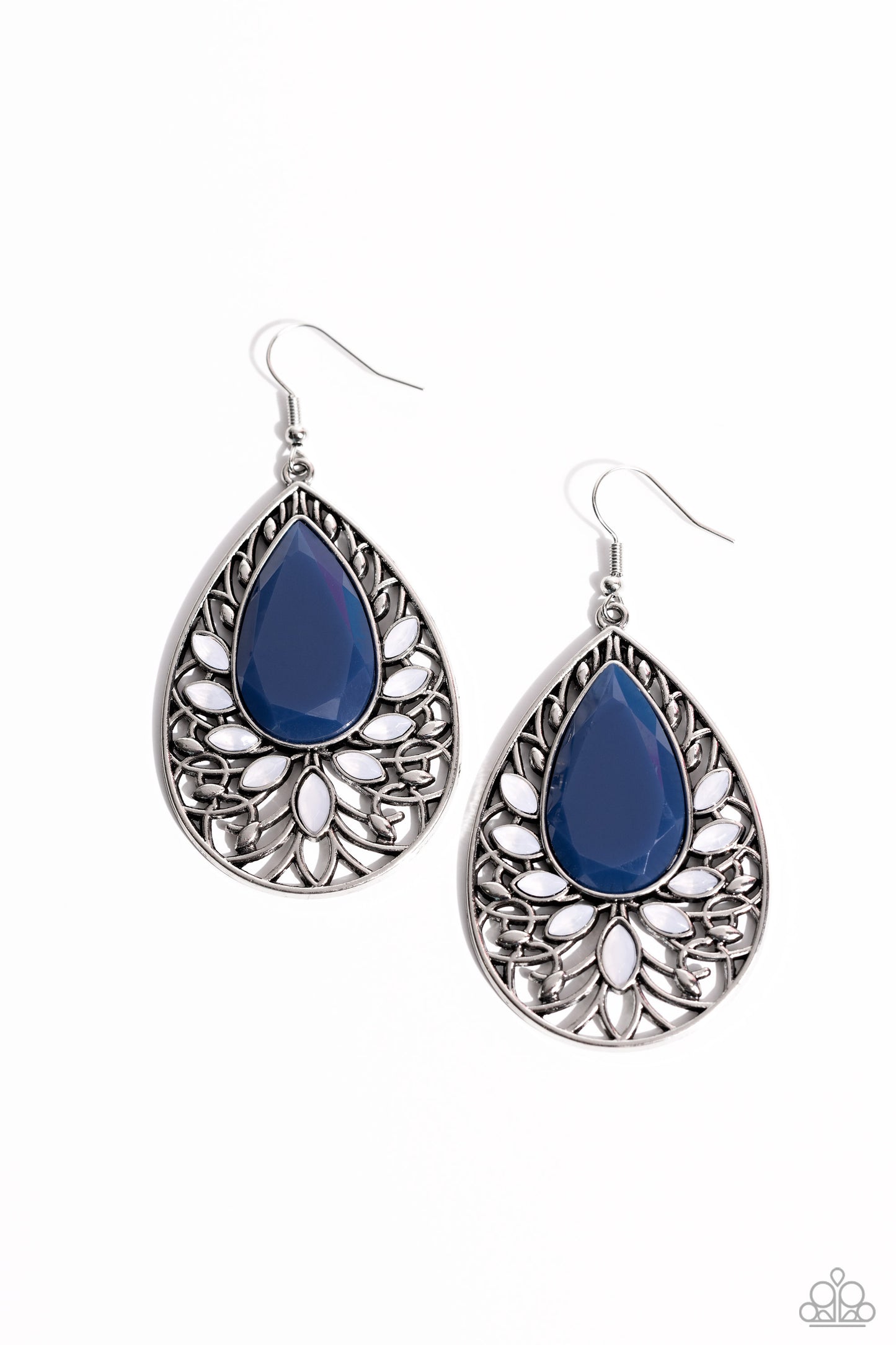 Floral Fairytale - Blue Earring