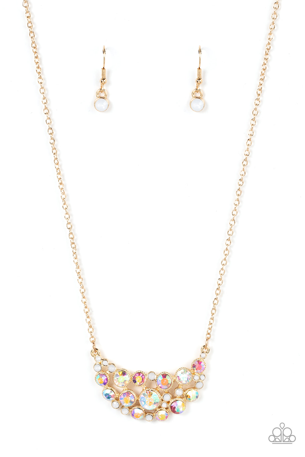 Effervescently Divine - Gold Necklace