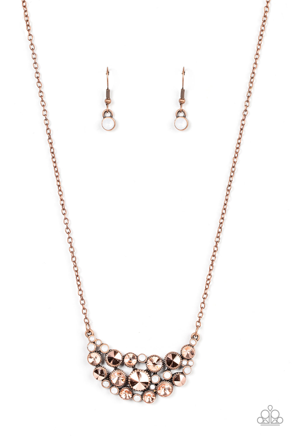 Effervescently Divine - Copper Necklace