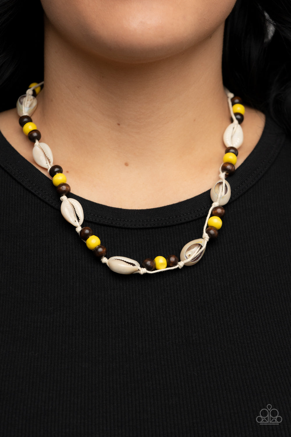 Bermuda Beachcomber - Yellow Necklace