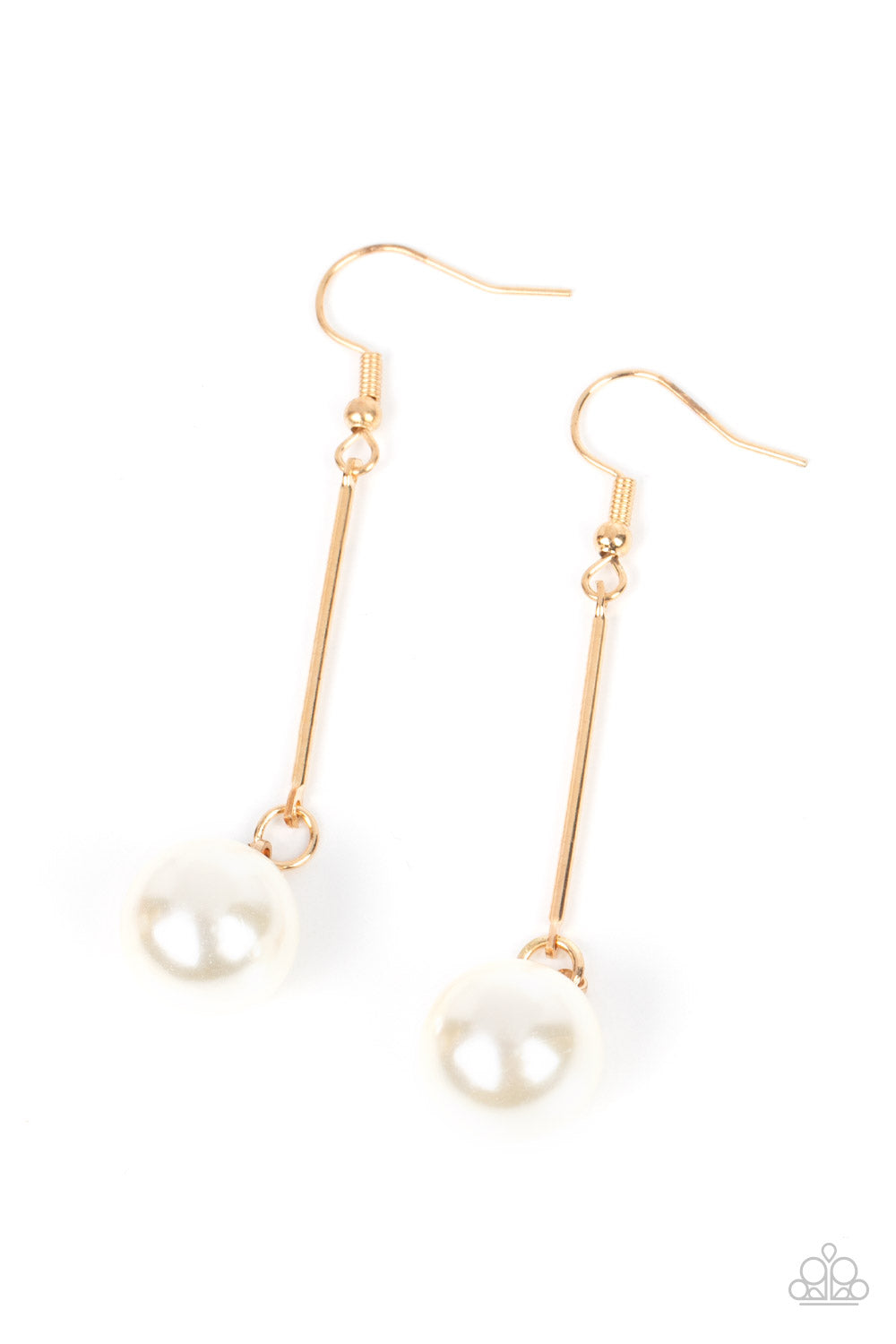 Pearl Redux - Gold Earring