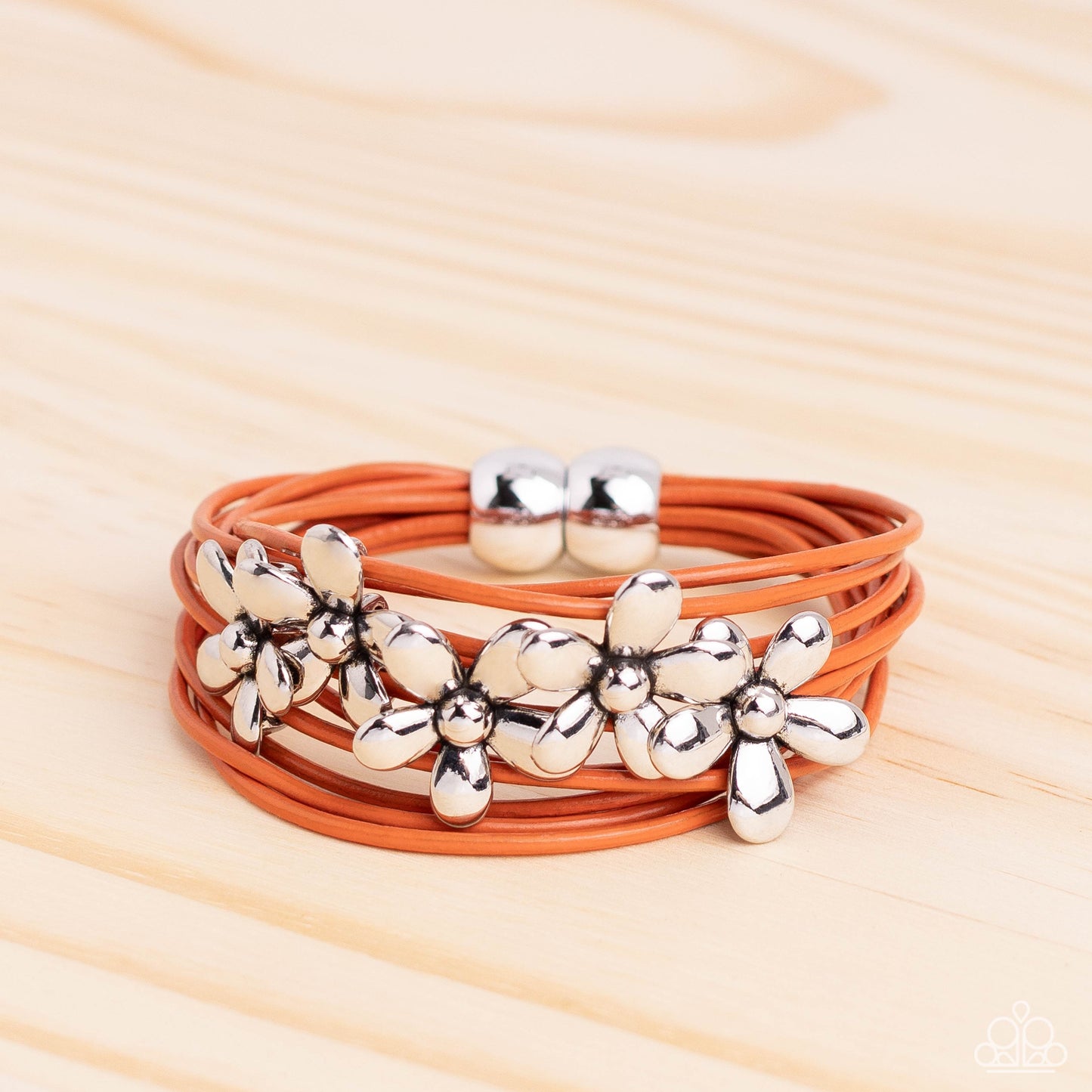 Here Comes the BLOOM - Orange Bracelet