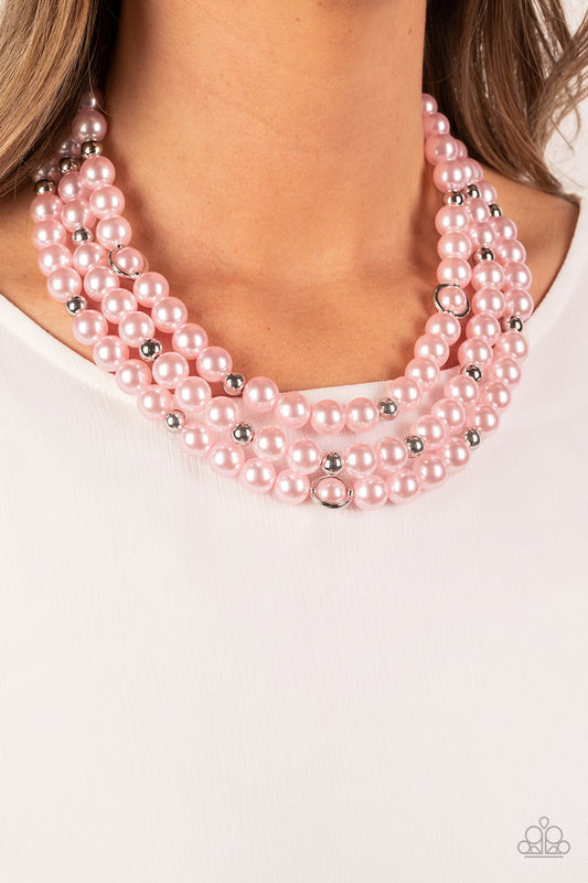 Needs No Introduction - Pink Necklace