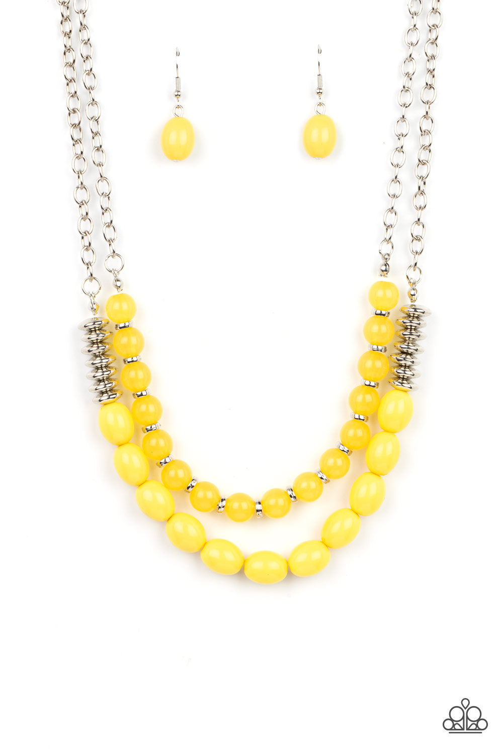 Venetian Voyage - Yellow Necklace