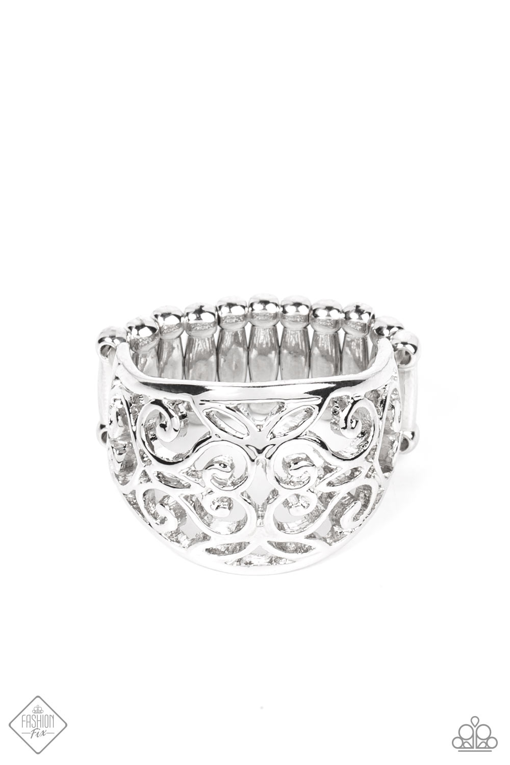 WISTFUL Thinking - Silver Ring - Fashion Fix February 2022