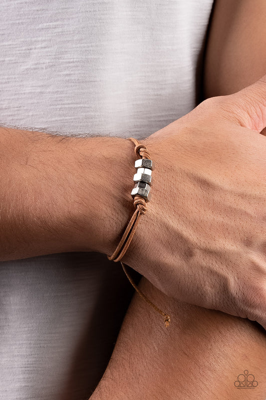 Bolt Out - Brown Bracelet