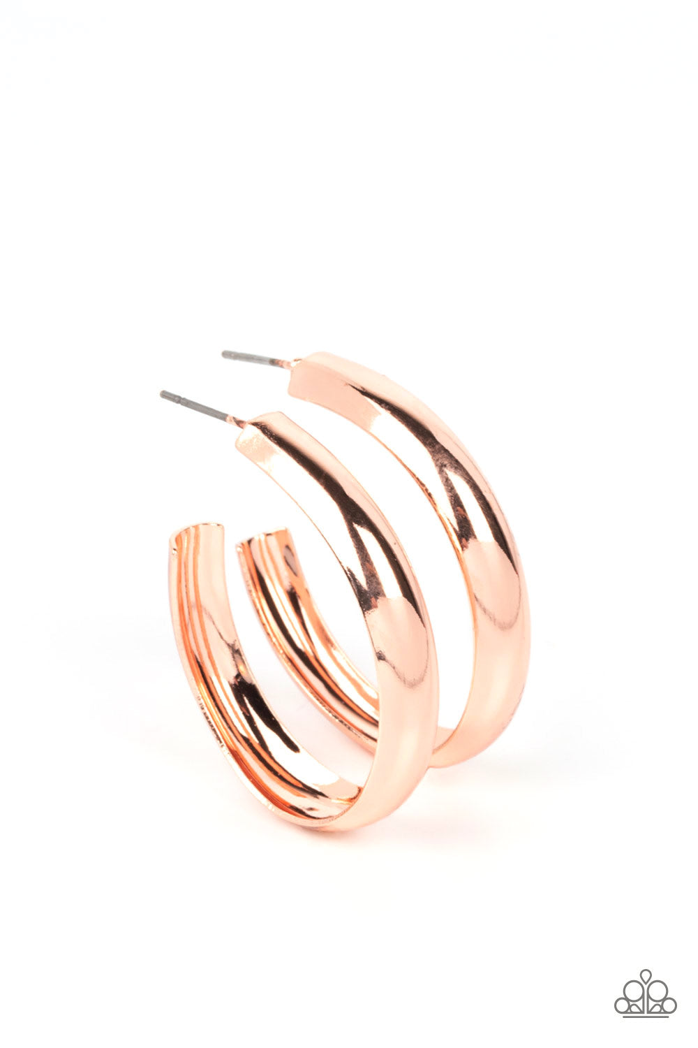 Champion Curves - Rose Gold Earring