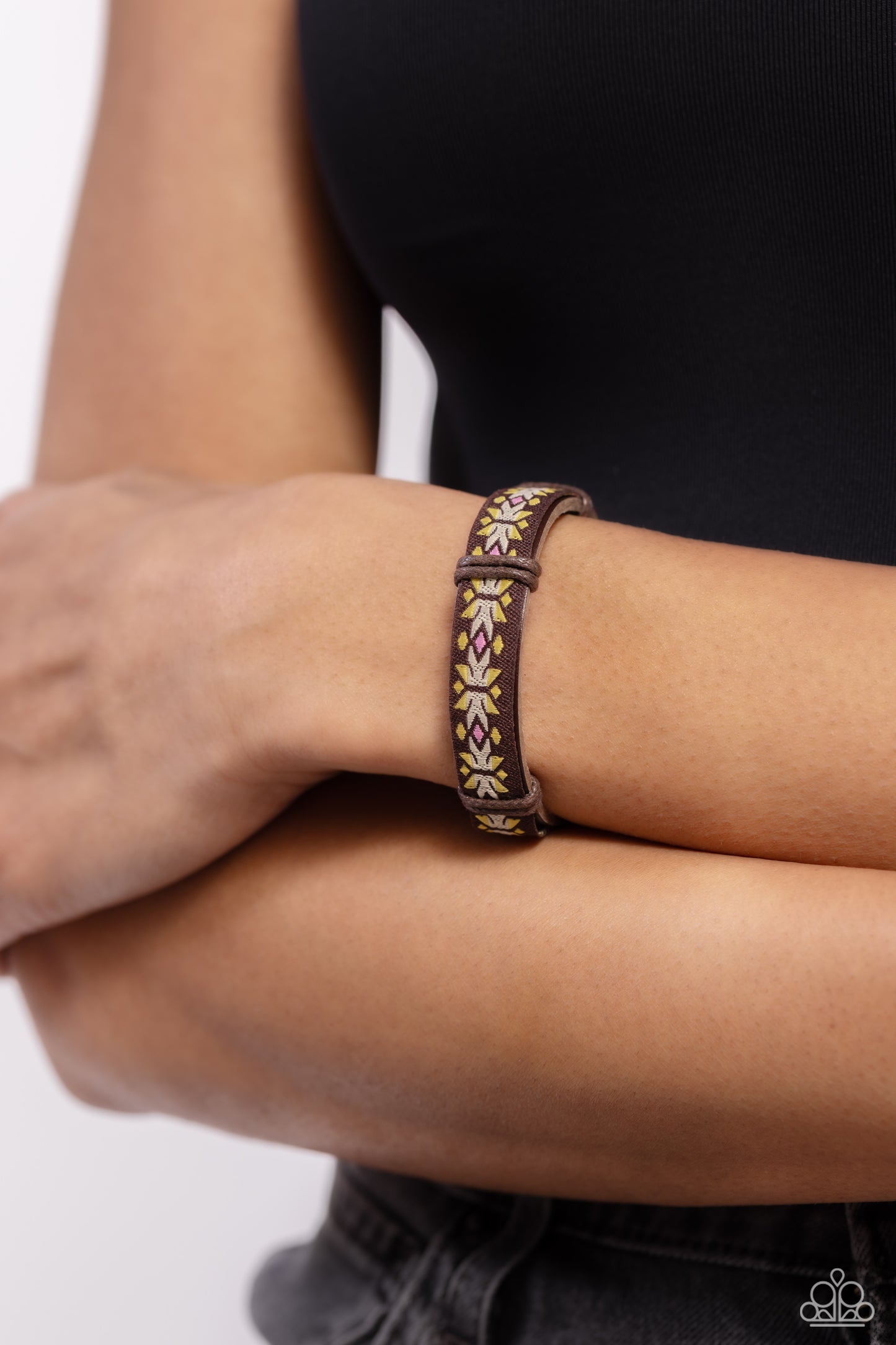 Trailblazing Textiles - Yellow Bracelet