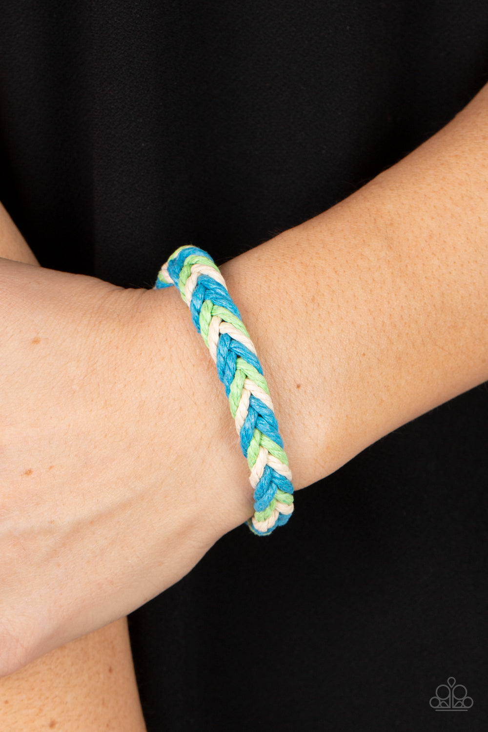 Born to Travel - Blue Bracelet