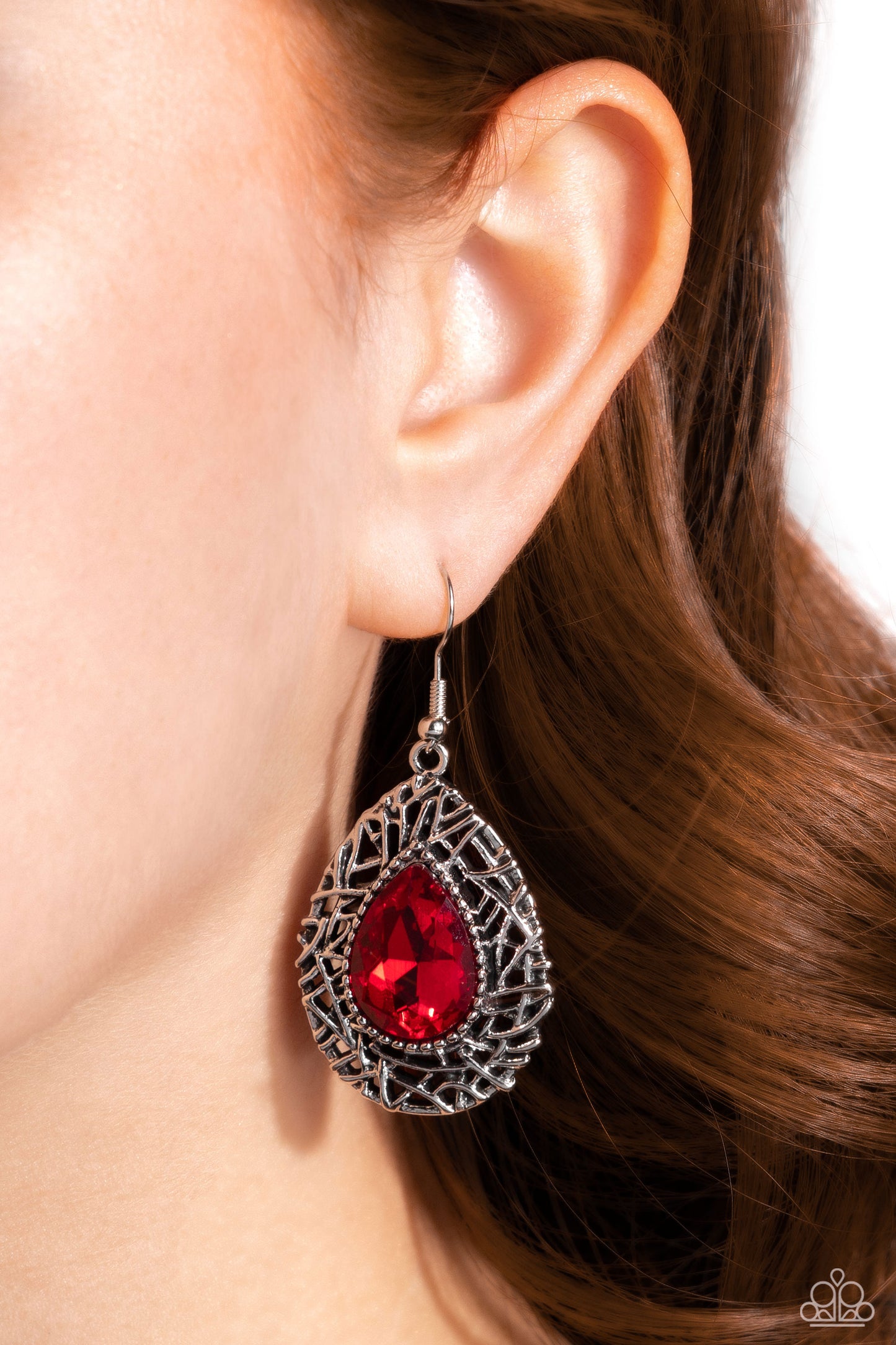 Nest Nouveau - Red Earring