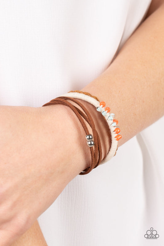 Summer Spectacle - Orange Bracelet