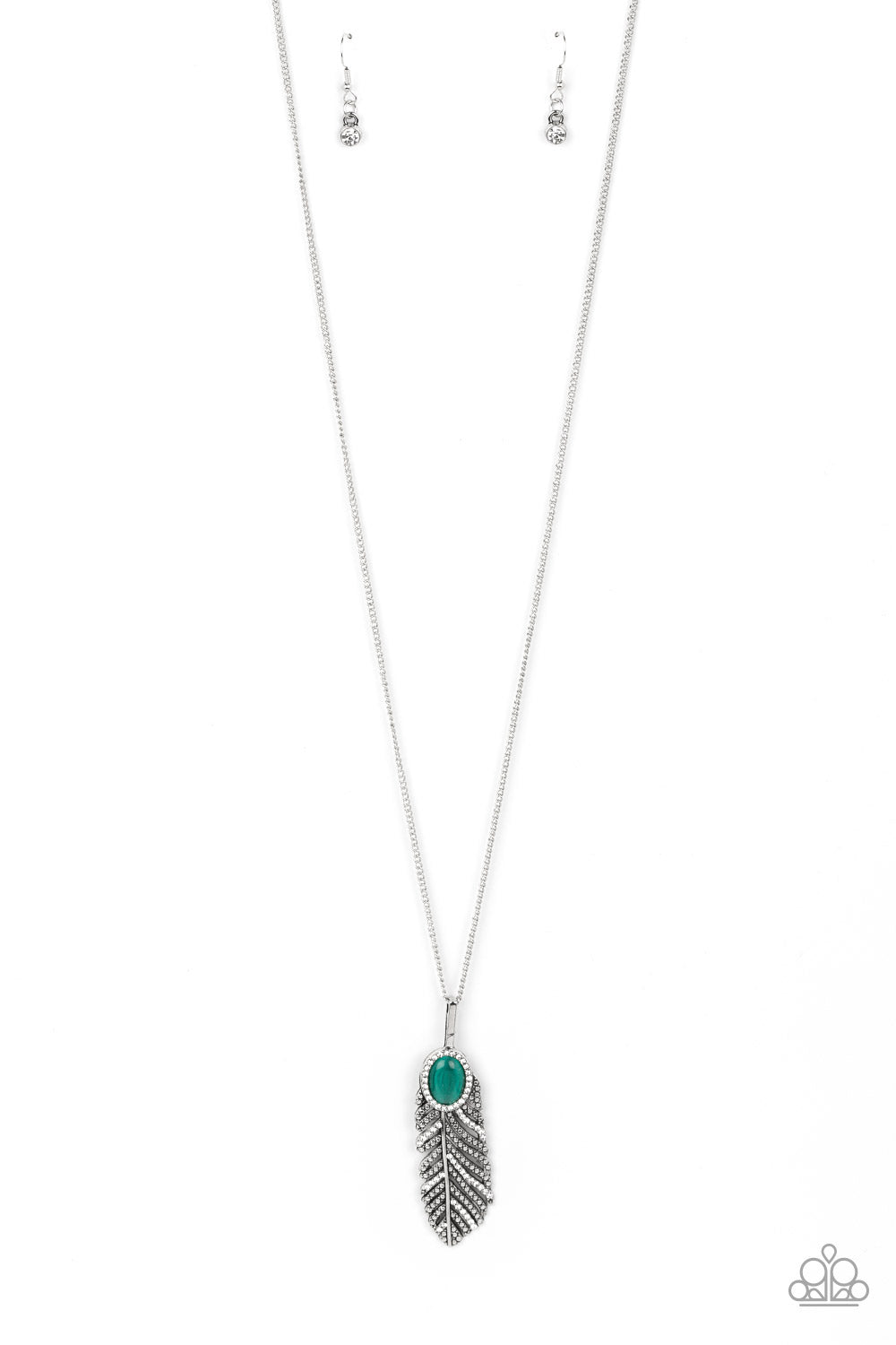 Pure QUILL-Power - Green Necklace