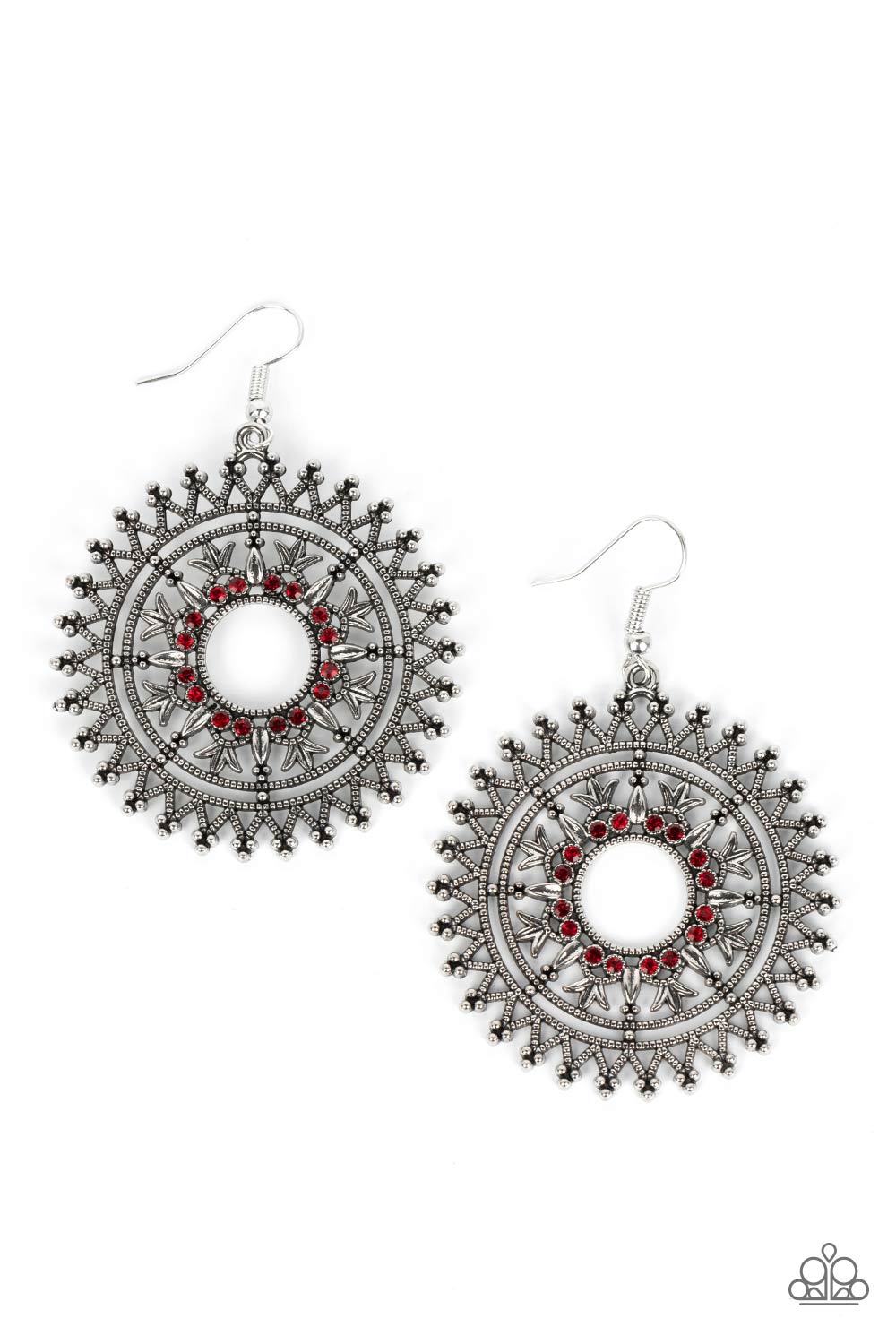 Revel in Radiance - Red Earring