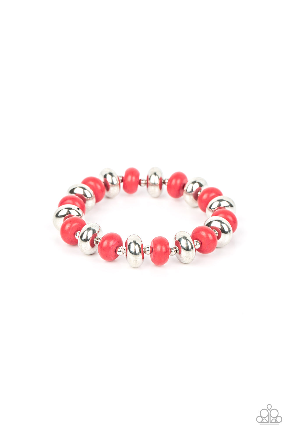 Stone Age Aesthetic - Red Bracelet