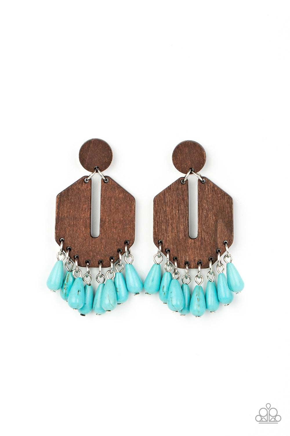 Western Retreat - Blue Earring