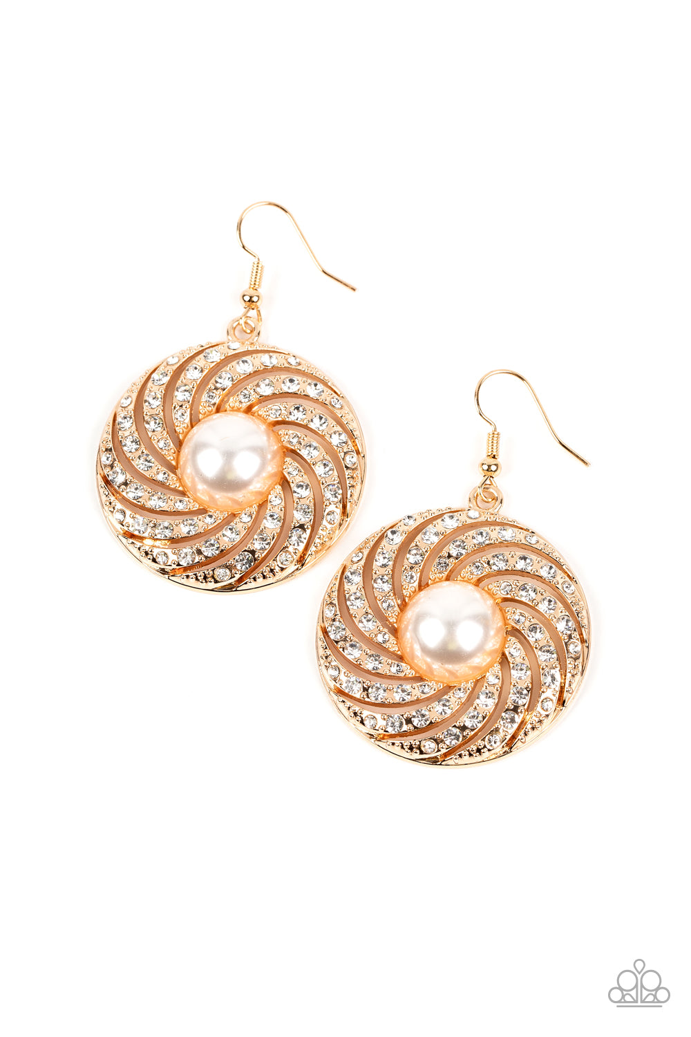 Vintage Vortex - Gold Earring