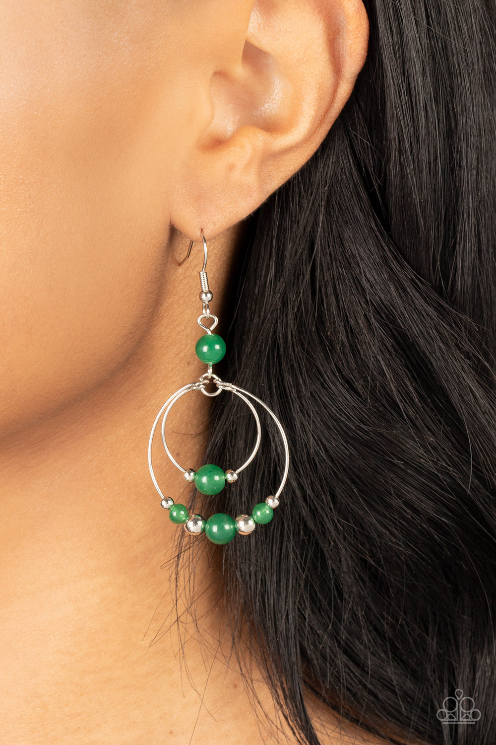 Eco Eden - Green Earring