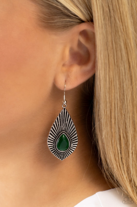 SOUL-ar Flare - Green Earring