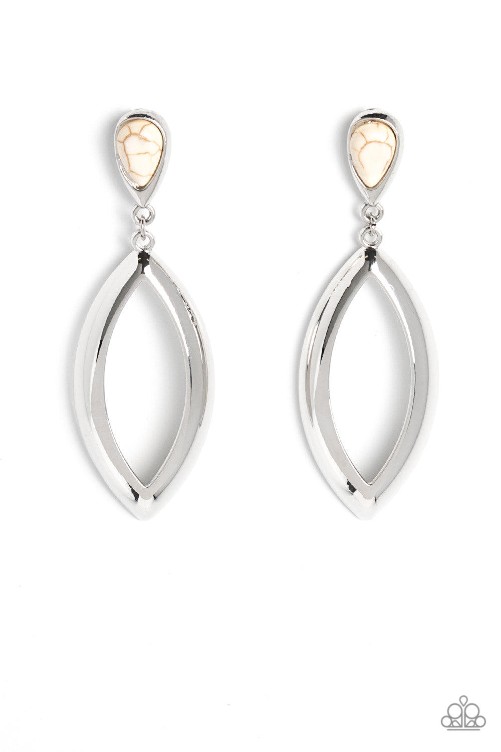 Artisan Anthem - White Earring