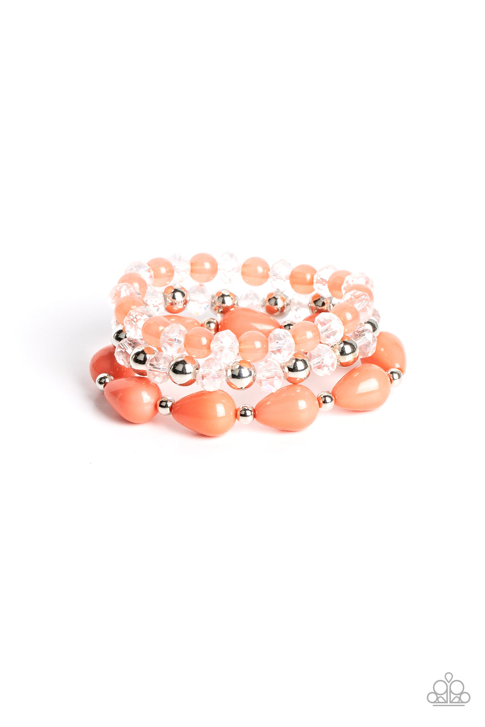 Beachside Brunch - Orange Bracelet