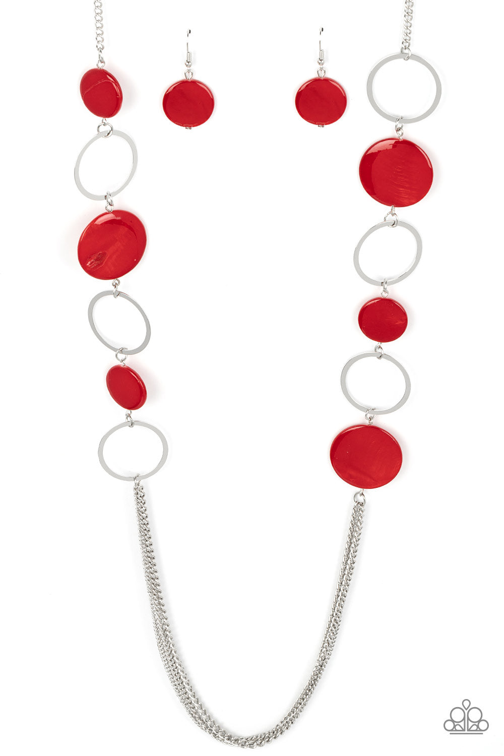 Beach Hub - Red Necklace