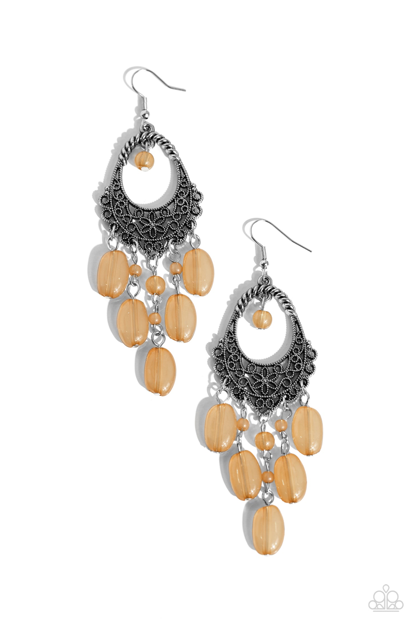 Botanical Escape - Brown Earring