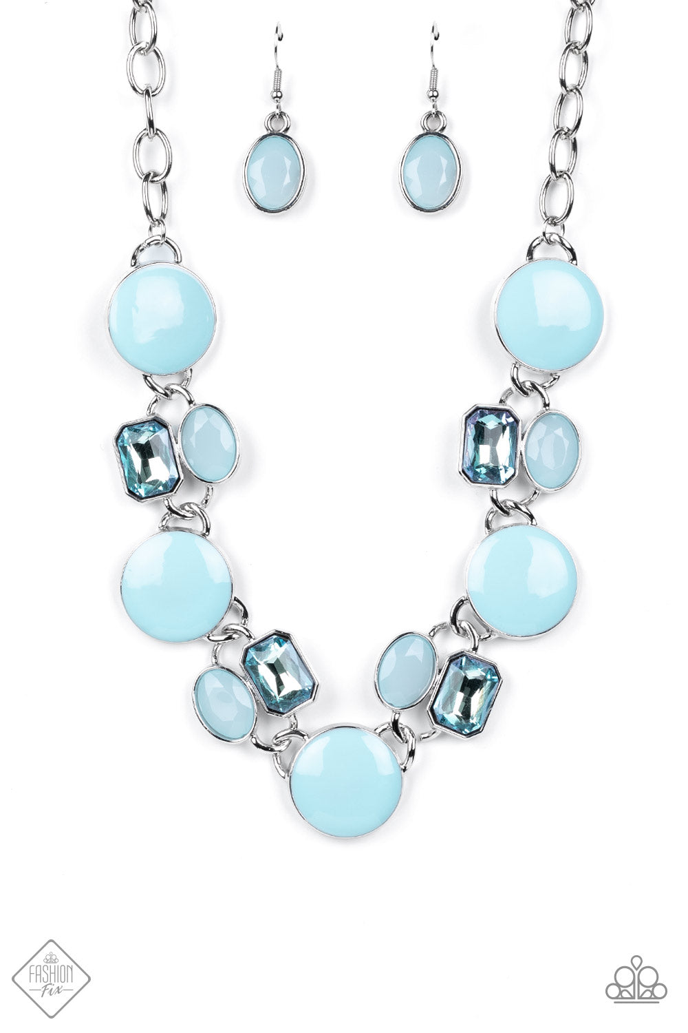 Dreaming in MULTICOLOR - Blue Necklace - Fashion Fix Exclusive May 2022