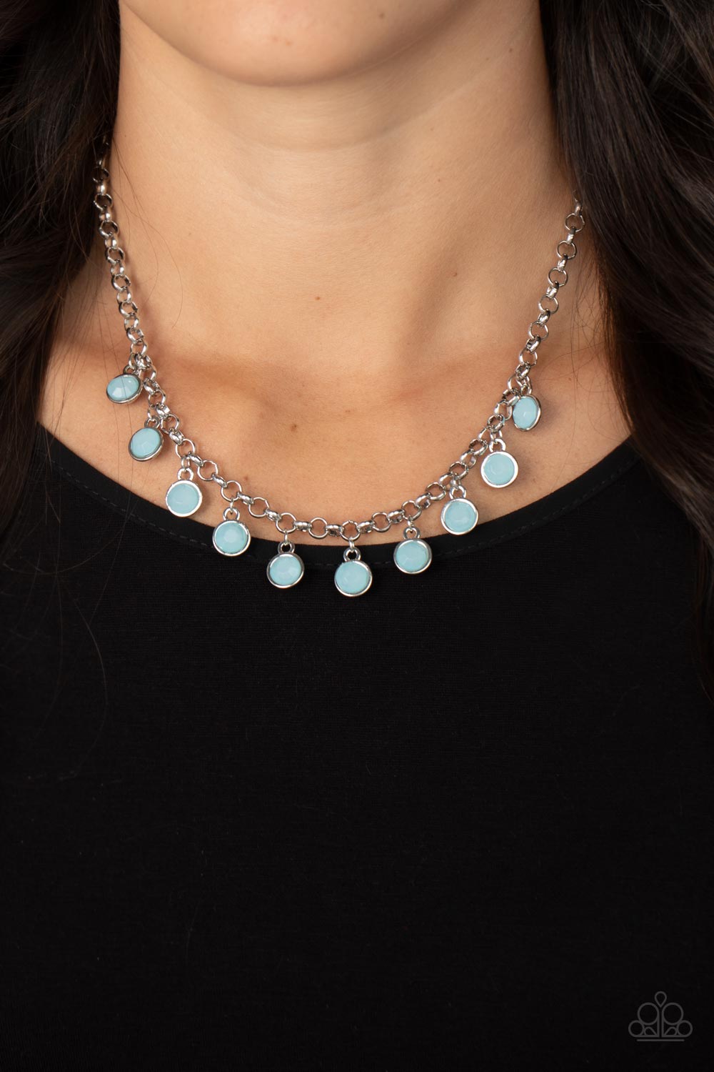 Moonbeam Magic - Blue Necklace