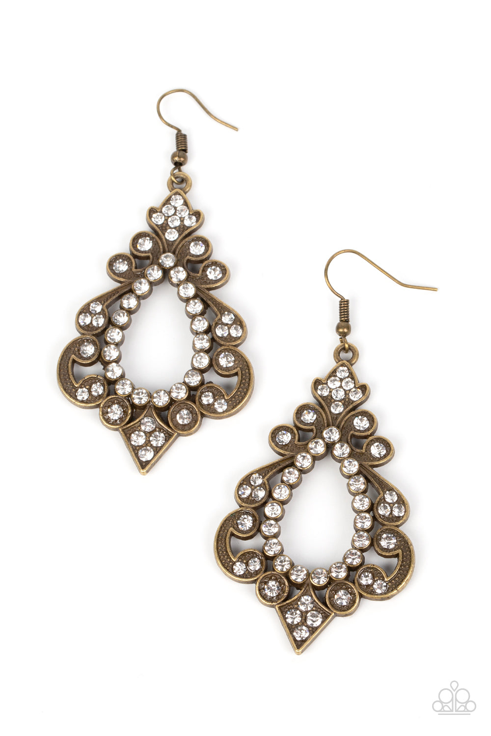 Fit for a DIVA - Brass Earring