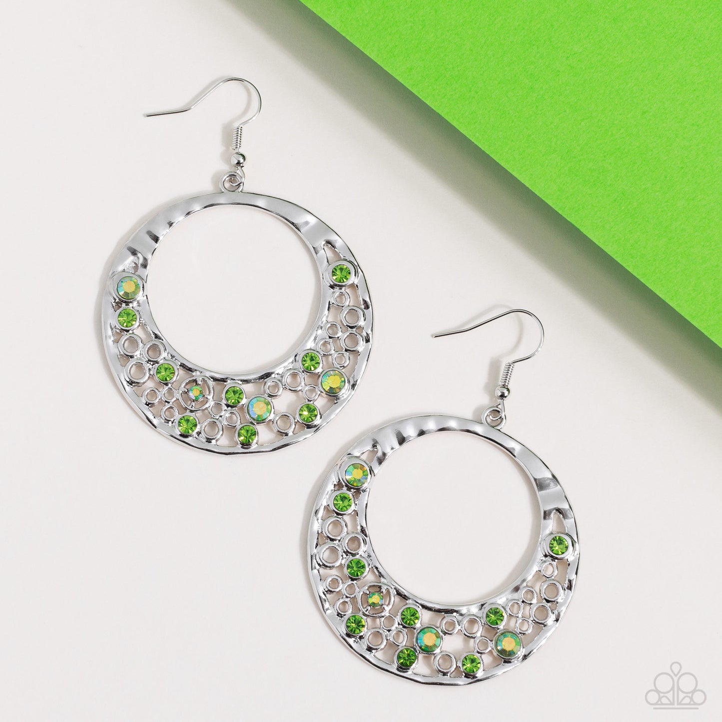 Enchanted Effervescence - Green Earring