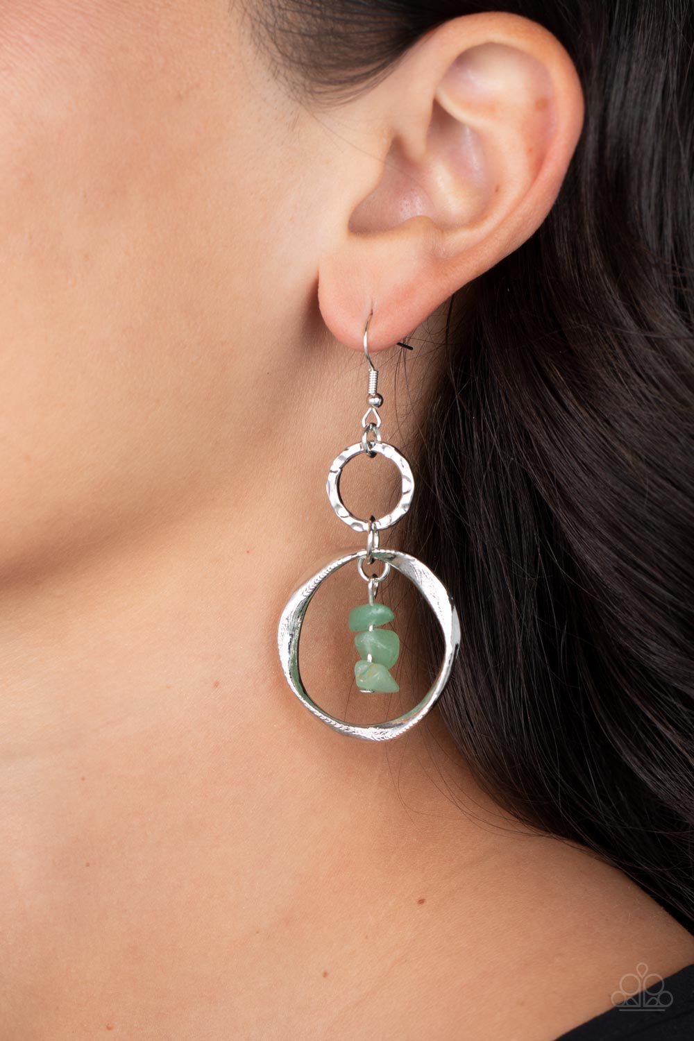 Good-Natured Spirit - Green Earring