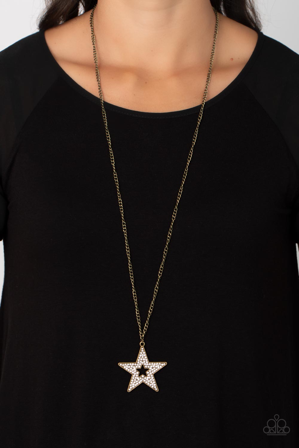 Superstar Stylist - Brass Necklace